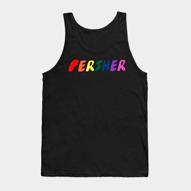 7 letters Tank Top by fridaynovemberidkanymorethisisnotok